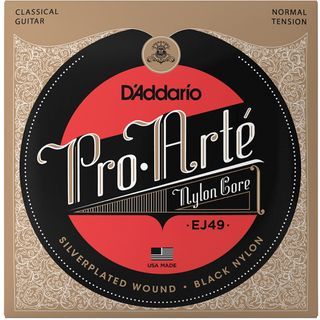 Assorted D'addario Pro Arte Nylon Core Classical Guitar Strings: EJ46, EJ49, EJ52, EXP46