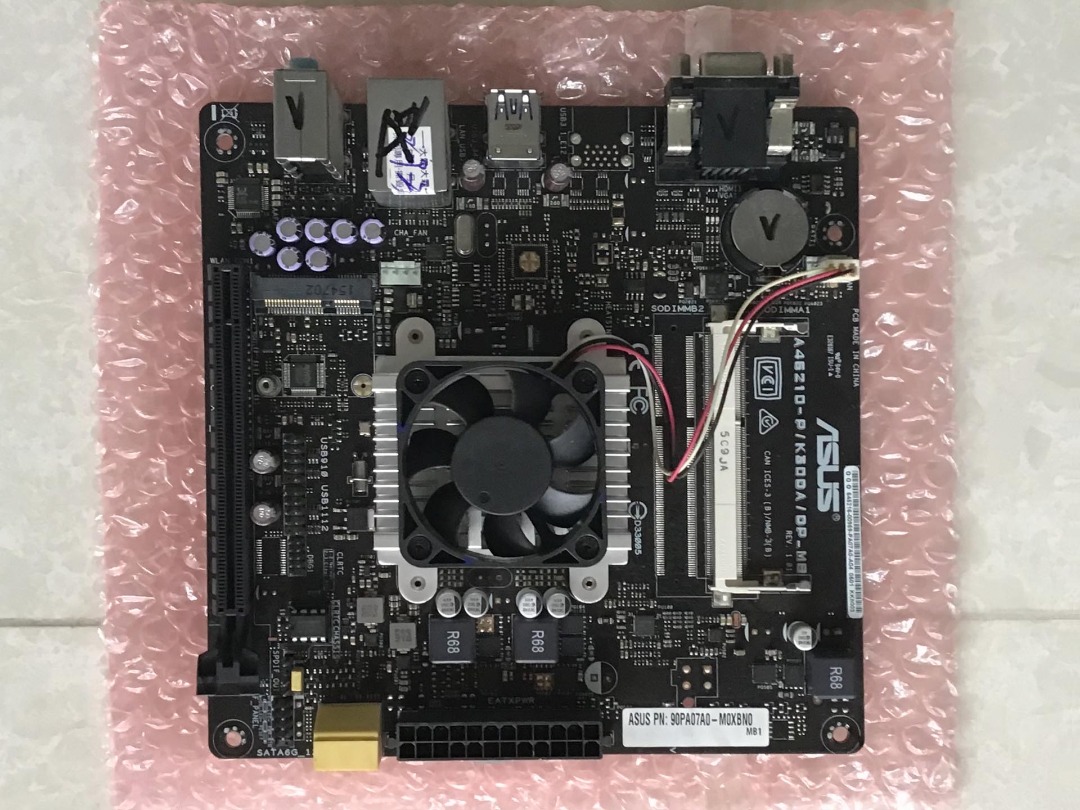 Asus Mini-ITX DC Motherboard with PCI-E (e.g. NAS), Computers & Tech ...