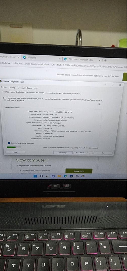 how to press page up on asus tuf gaming laptop