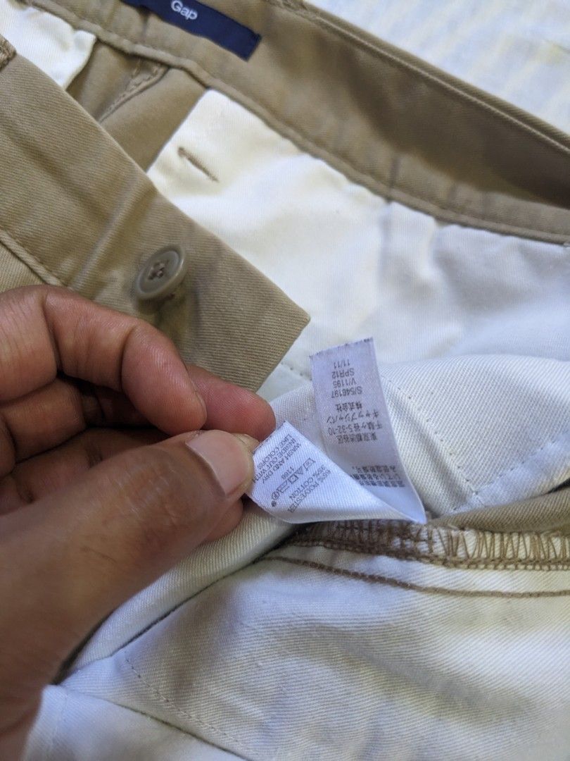 Shop Mens Gap Slim Fit Trousers up to 75 Off  DealDoodle
