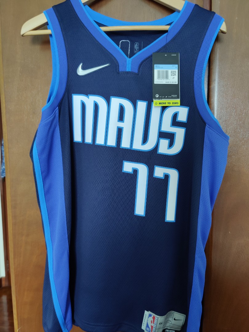 Luka Doncic Dallas Mavericks NBA Nike 2021 Earned Edition Swingman Jersey,  Men's Fashion, Activewear on Carousell