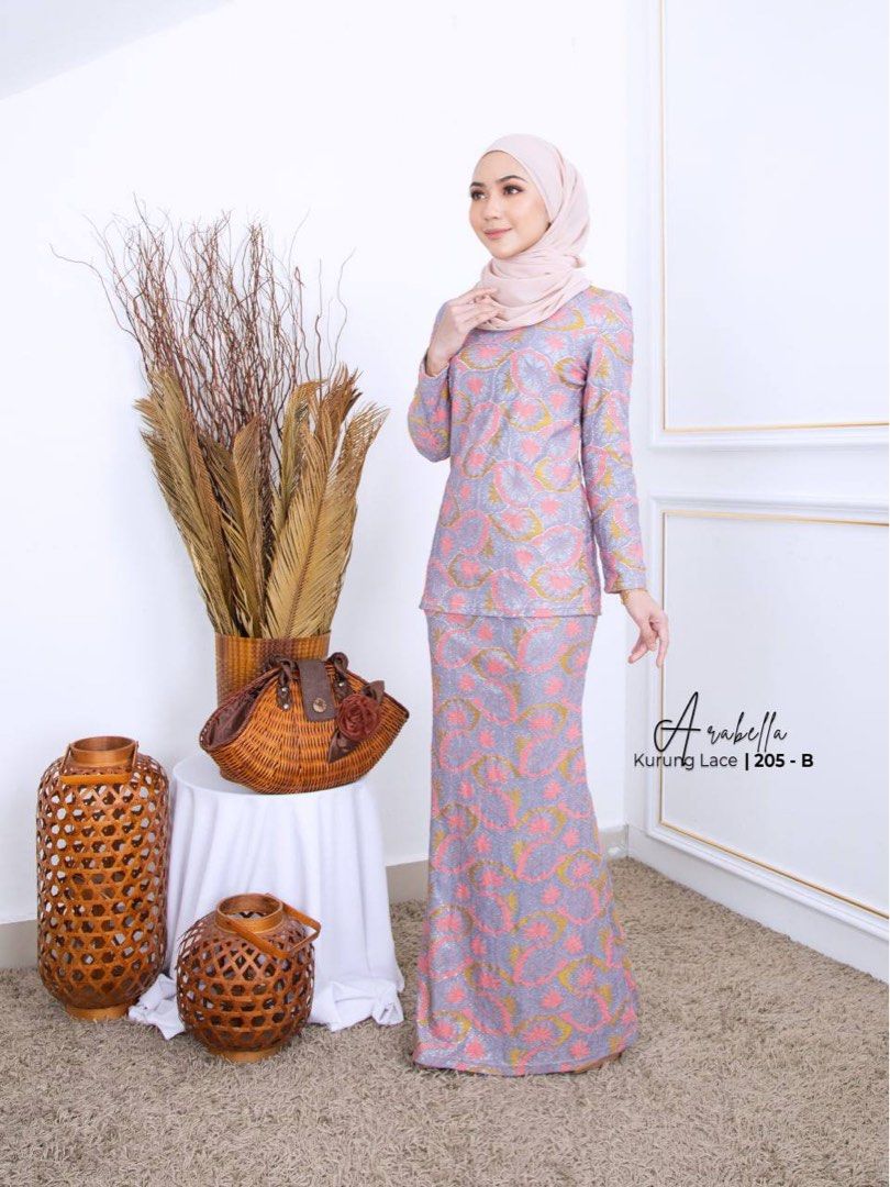 Baju kurung mini kurung moden raya 2023, Women's Fashion, Muslimah
