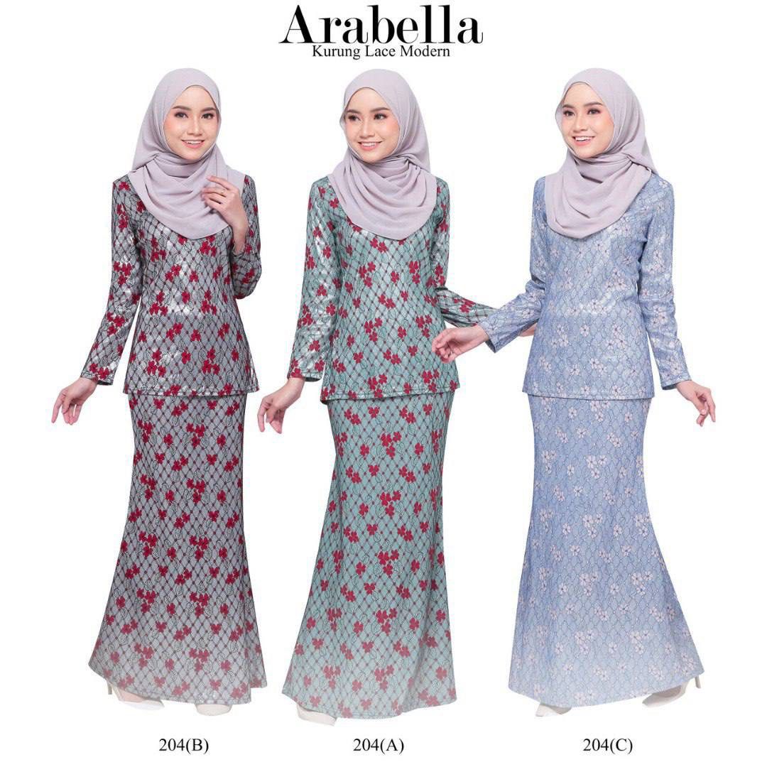 Baju kurung mini kurung moden raya 2023, Women's Fashion, Muslimah