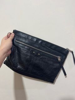 Balenciaga BLACK Clutch Bag UNISEX