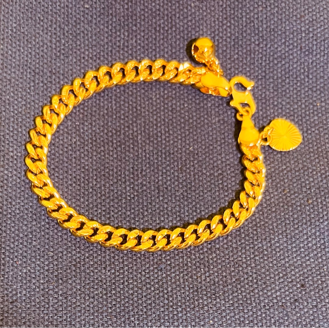 Gold plated cheap love bracelet