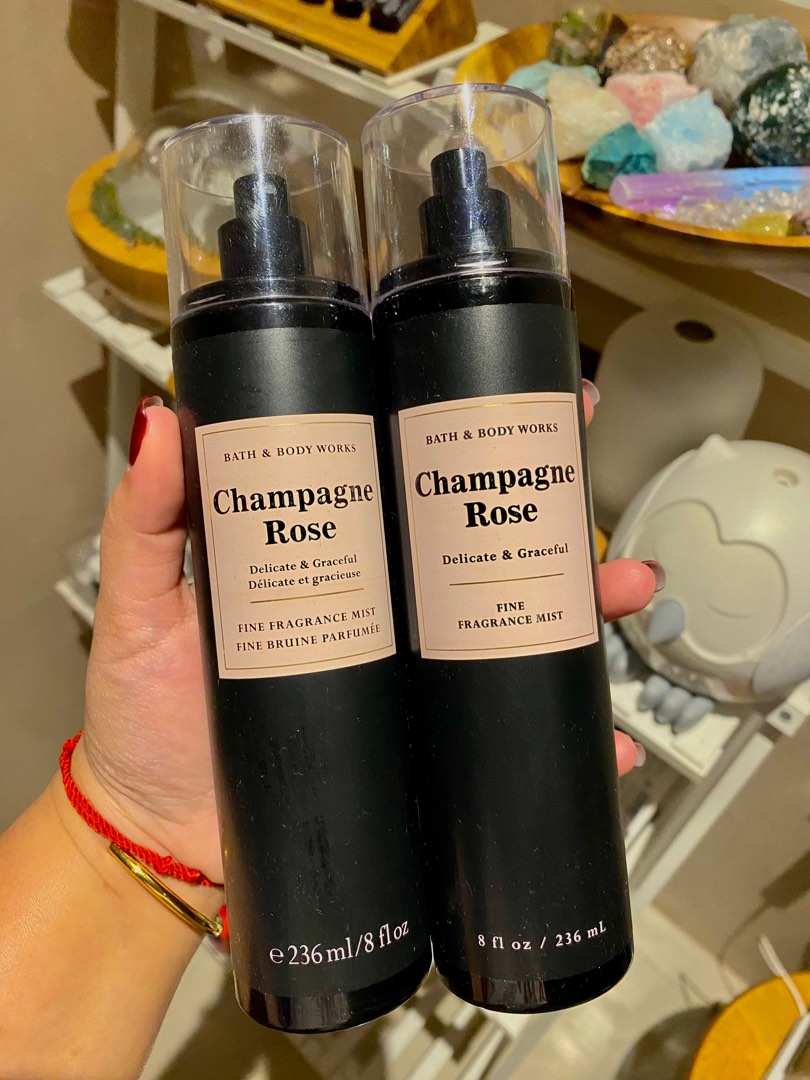 Champagne rose bath and body works deals