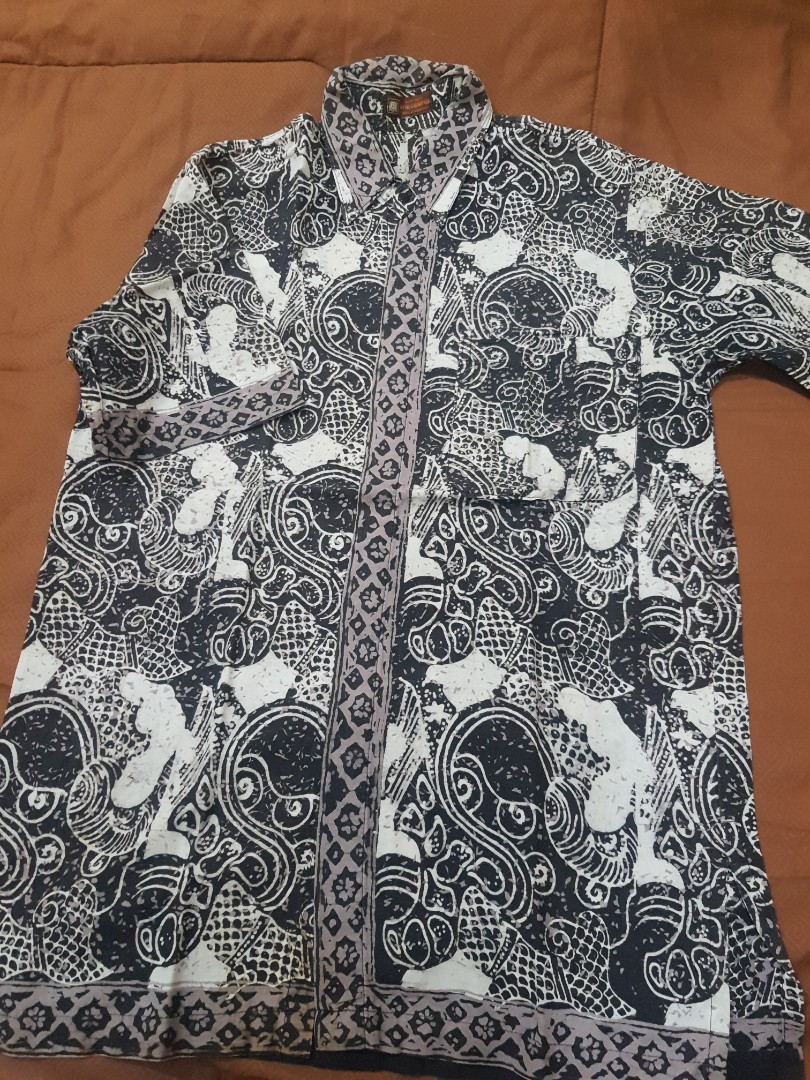 Batik Borobudur Men s Fashion Men s Clothes Tops On Carousell