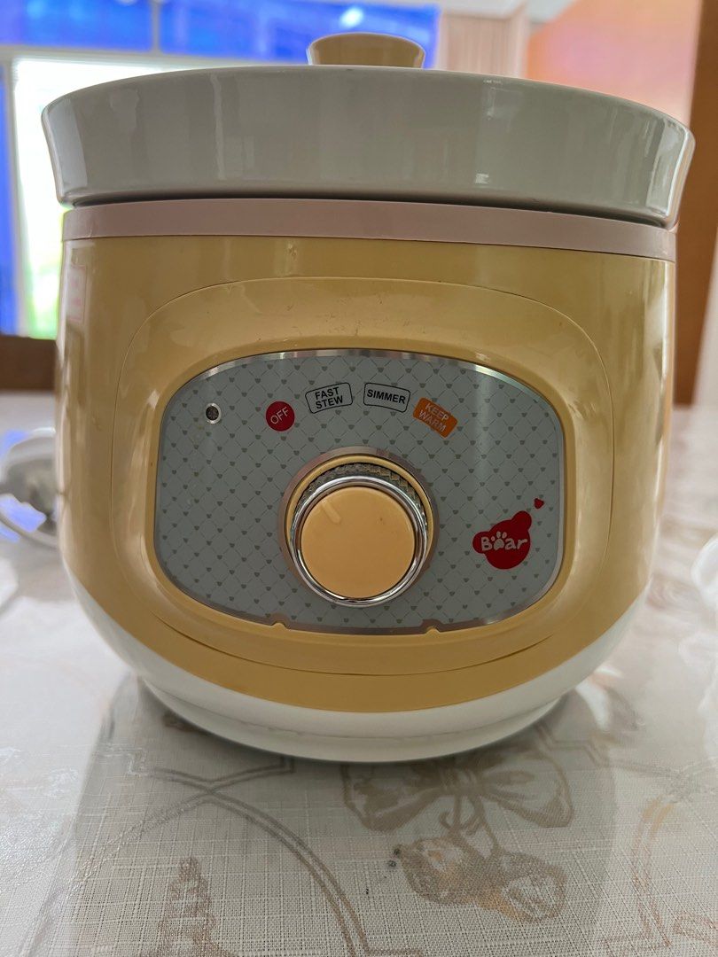 Bear Slow cooker 2.0L, TV & Home Appliances, Kitchen Appliances