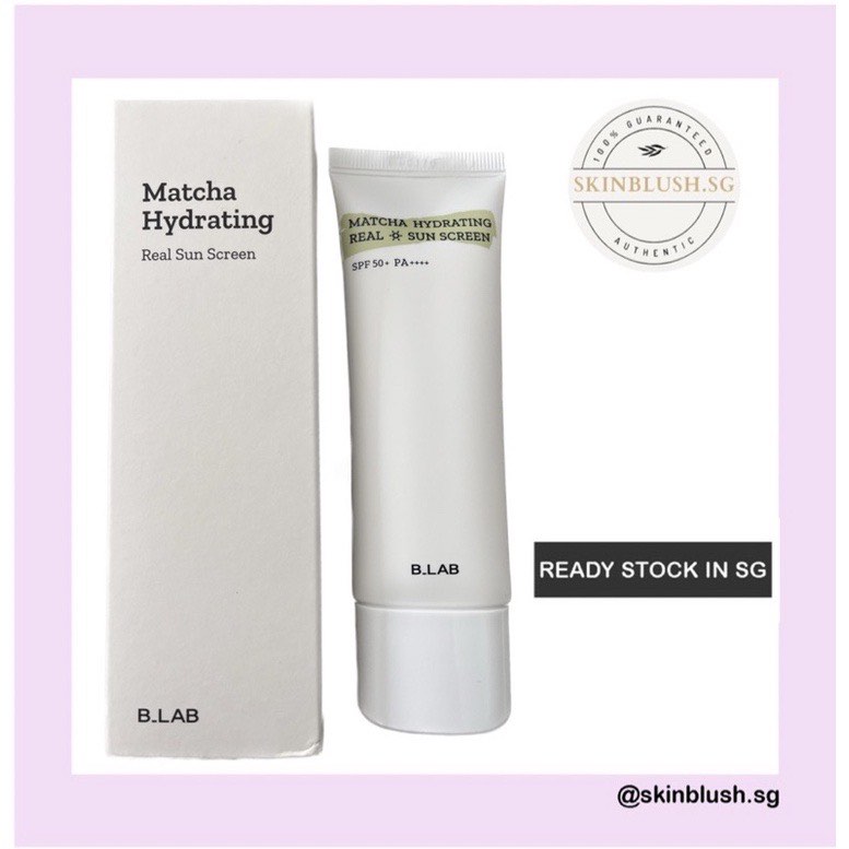 BLAB Matcha Hydrating Real Sunscreen 5SPF 50+++ 50ml, Beauty