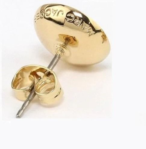 Marc jacobs enamel clearance logo disc studs