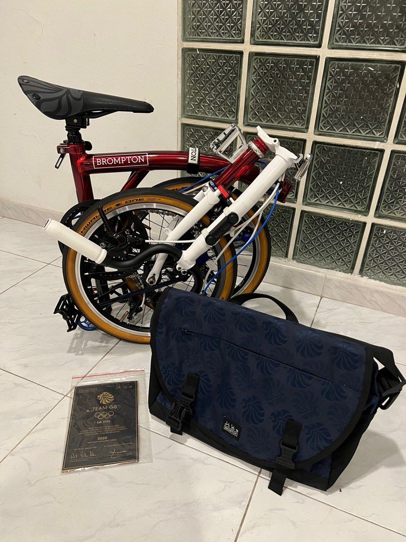 Brompton 4 speed external clearance