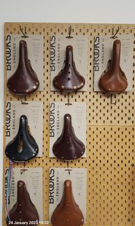 Brooks saddles B17 B17S, Carved, Swift, Copper Rivets, Copper rails CLEARANCE SALE!