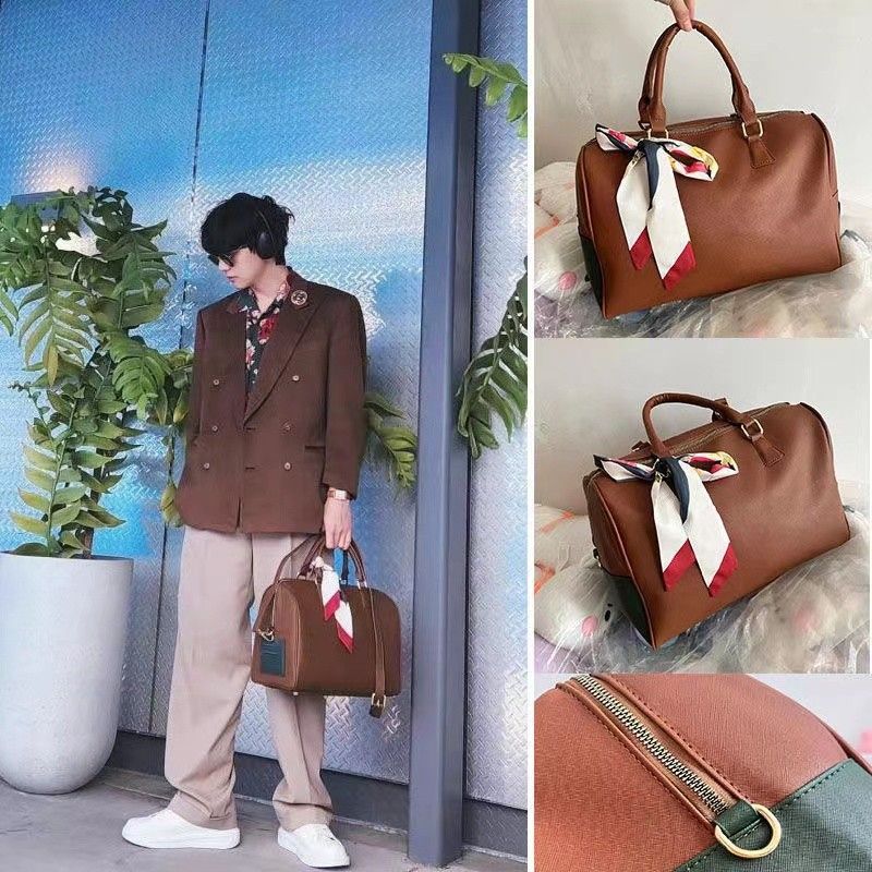 ARTIST MADE COLLECTION - V TAEHYUNG MUTE BOSTON BAG – K-STAR