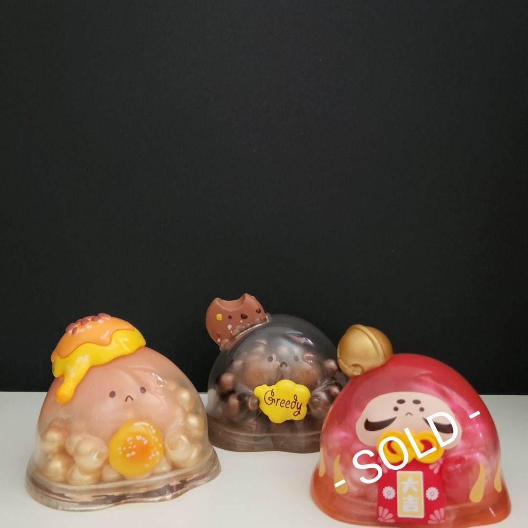 Bubble Eggs Blind Box Series 2 Cookie Bobo, Yolk Bobo, Lucky Bobo