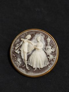 Cameo Pendant Brooch from Japan