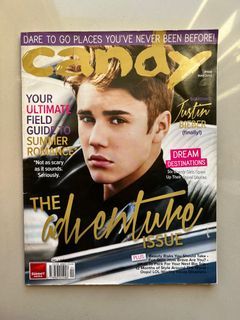 Candy Magazine- Justin Bieber cover (Get if for FREE if you purchase any Justin Bieber book from my store)