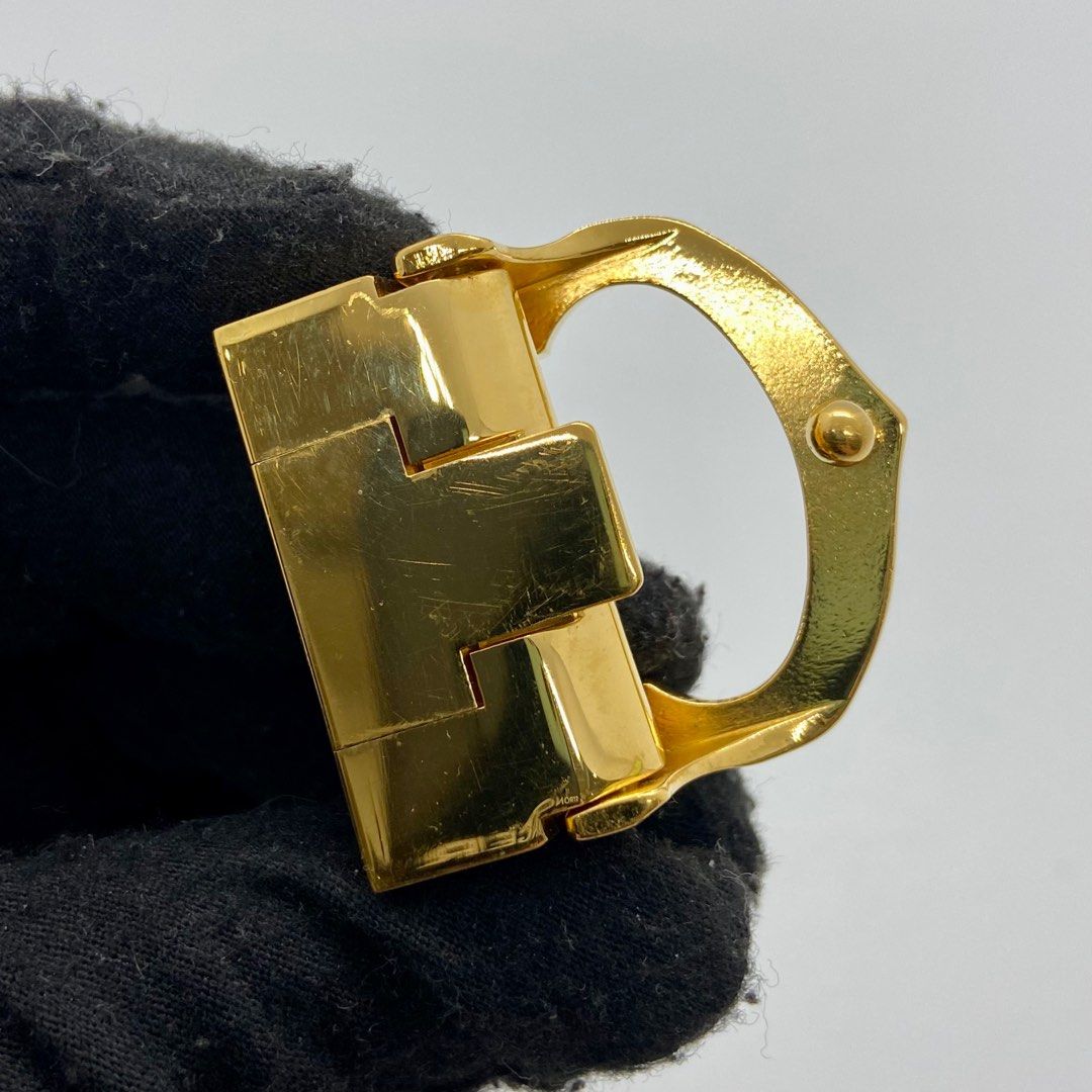 CARTIER GOLD PLATED BELT BUCKLE 227029517 Luxury Accessories