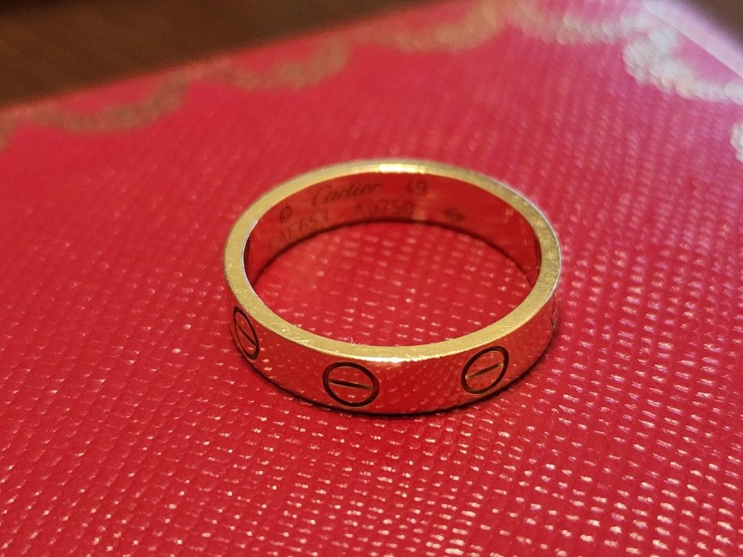 Cartier outlet ring markings