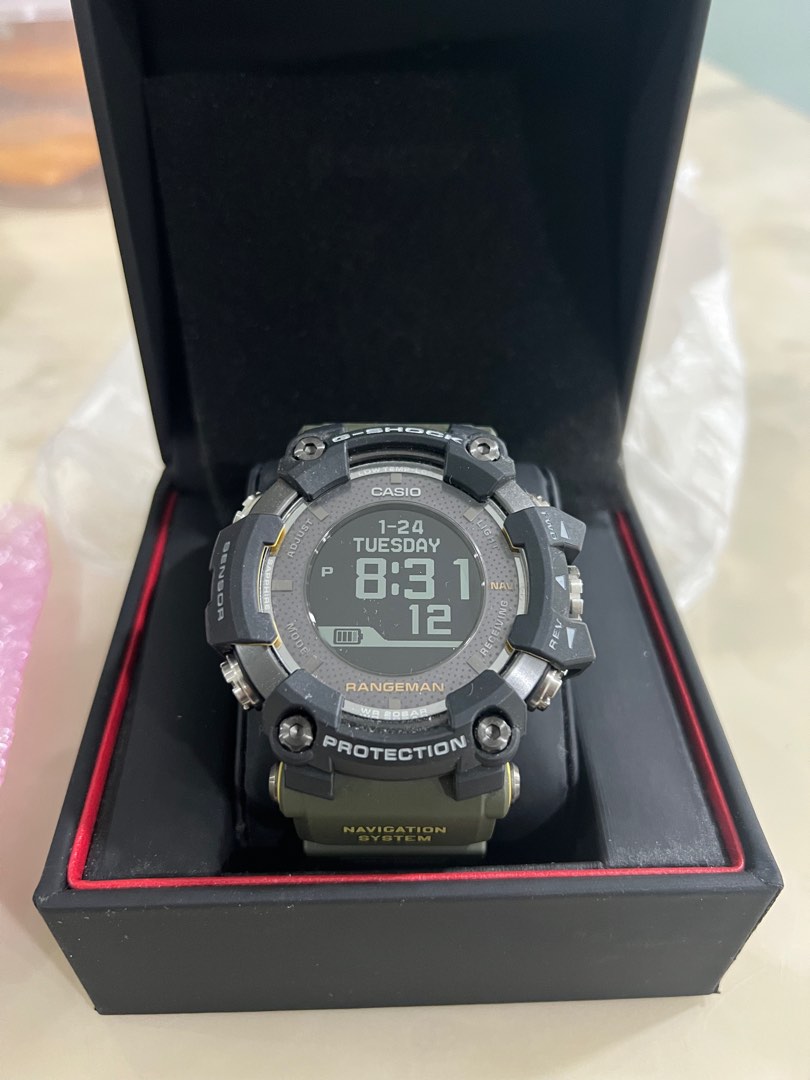 Casio G Shock Rangeman GPRB B1000 1BDR Men s Fashion Watches