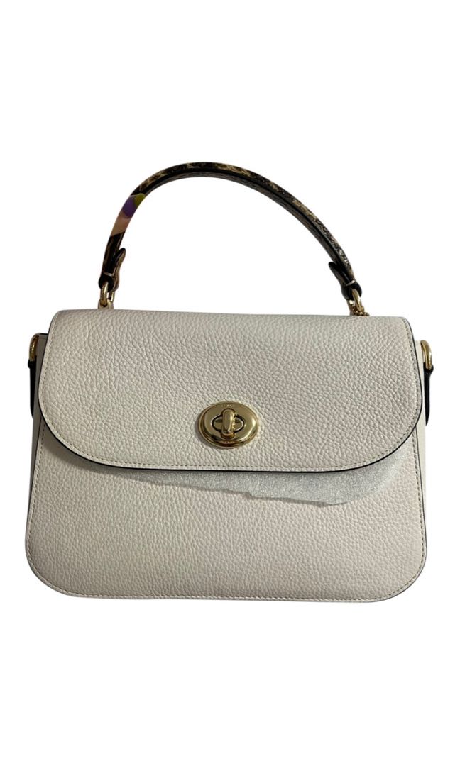 Coach cassie snakeskin on sale