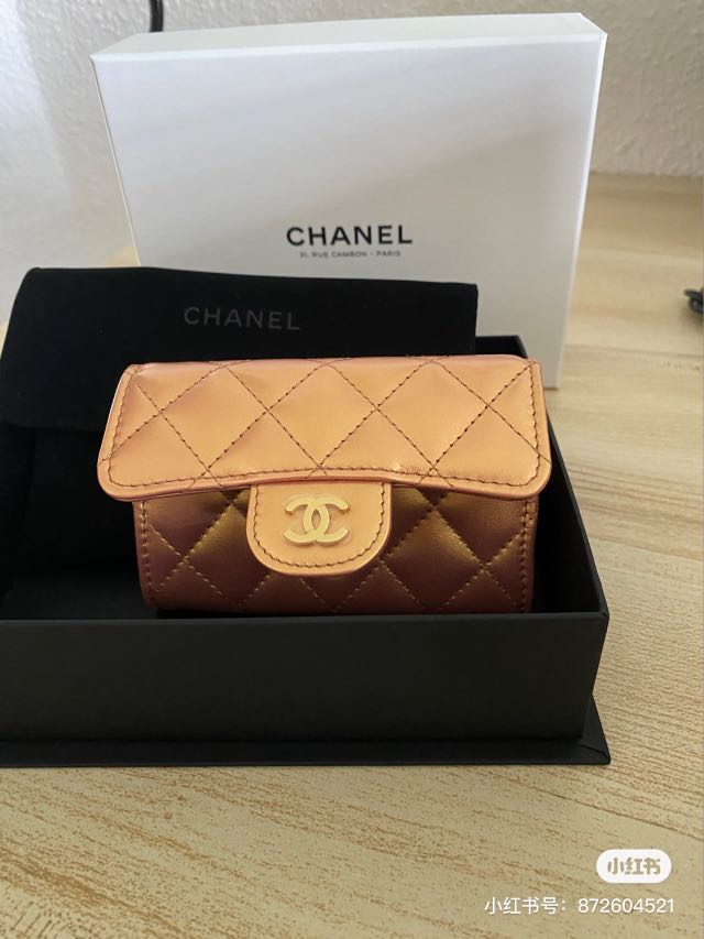 Brand new Chanel Classic flap card holder