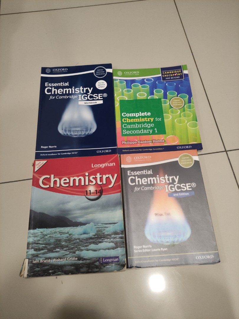 Chemistry Textbook/Workbook, Hobbies & Toys, Books & Magazines ...