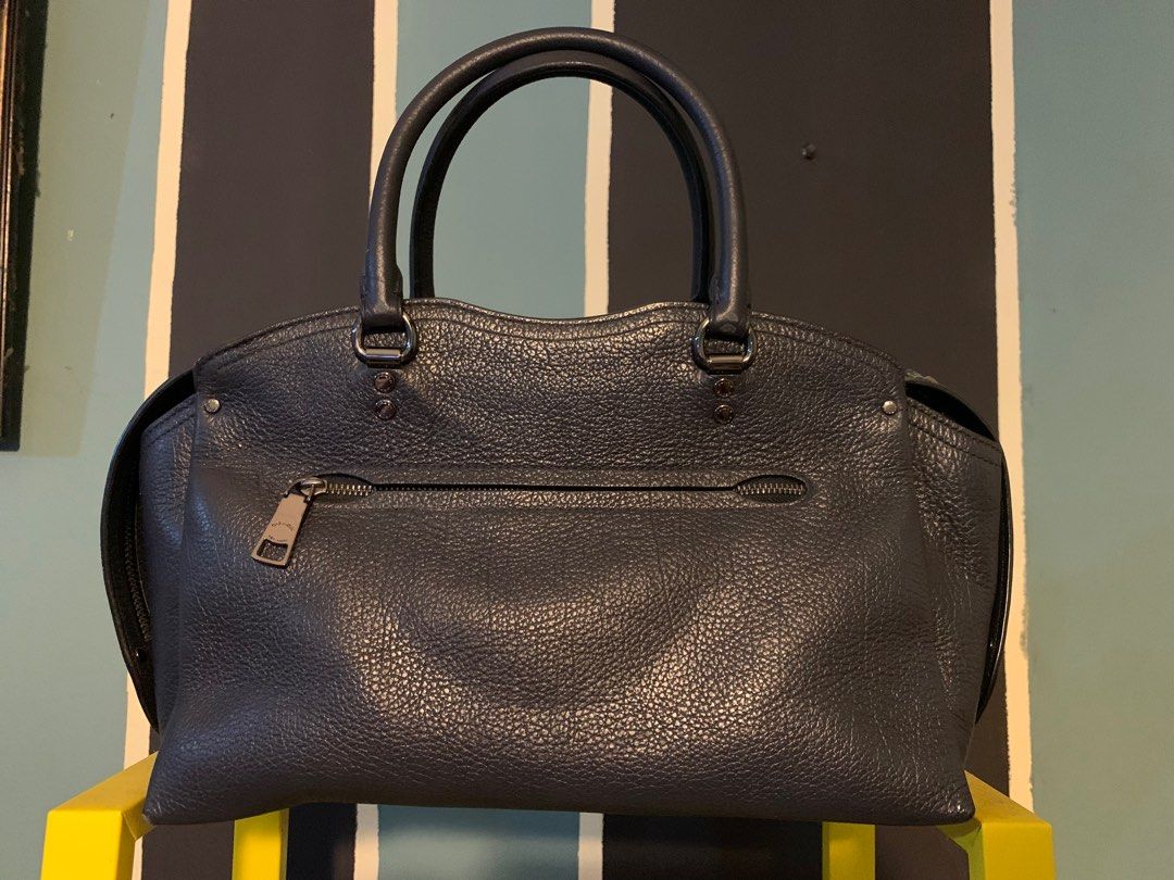 Coach Drew Satchel With Snakeskin Detail Women s Fashion Bags