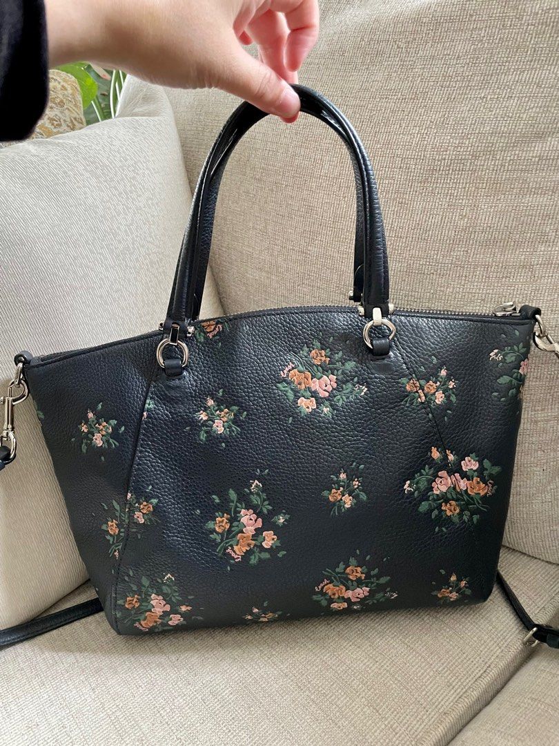 Prairie satchel with rose print new arrivals