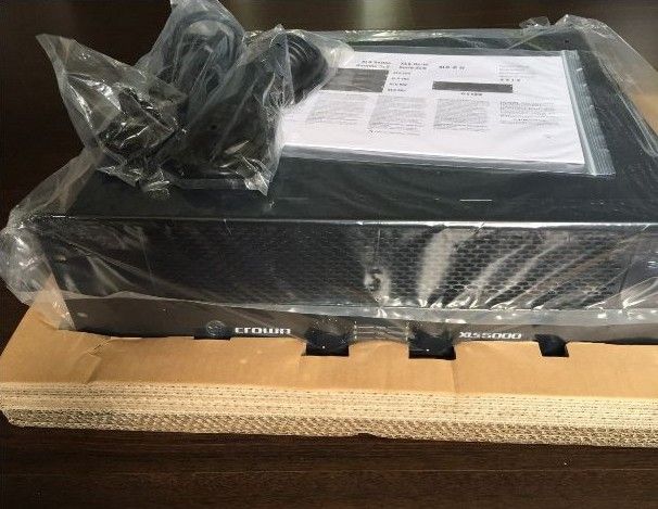 Crown XLS-5000 High Power Amplifier, Audio, Other Audio Equipment on