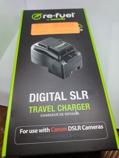 Digipower Refuel Digital SLR travel charger Canon DSLR Cameras
