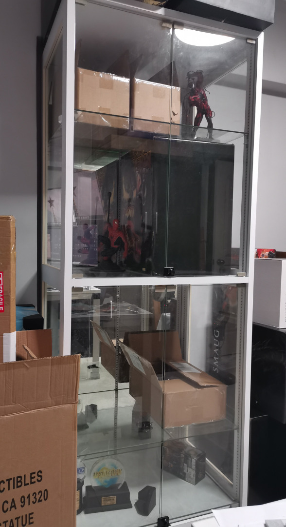 Display Glass for toys and statues, Furniture & Home Living