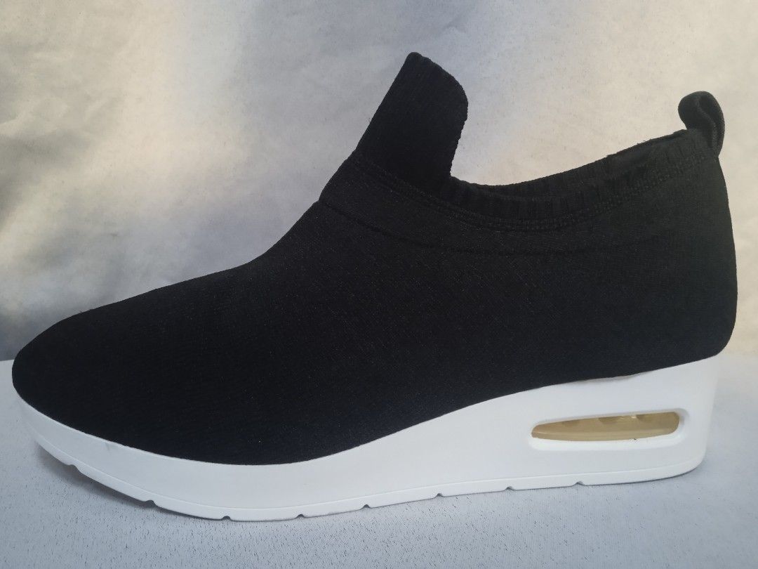 Dkny angie slip on wedge sneaker sales