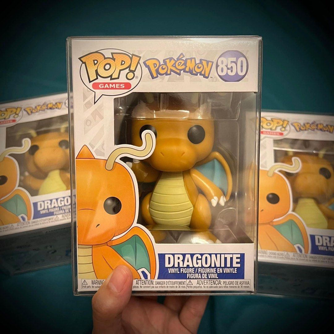 Funko Pop! Dragonite (Pokémon) – Figura In Vinile 9,5 Cm Con Custodia Protettiva Da Collezione - 4