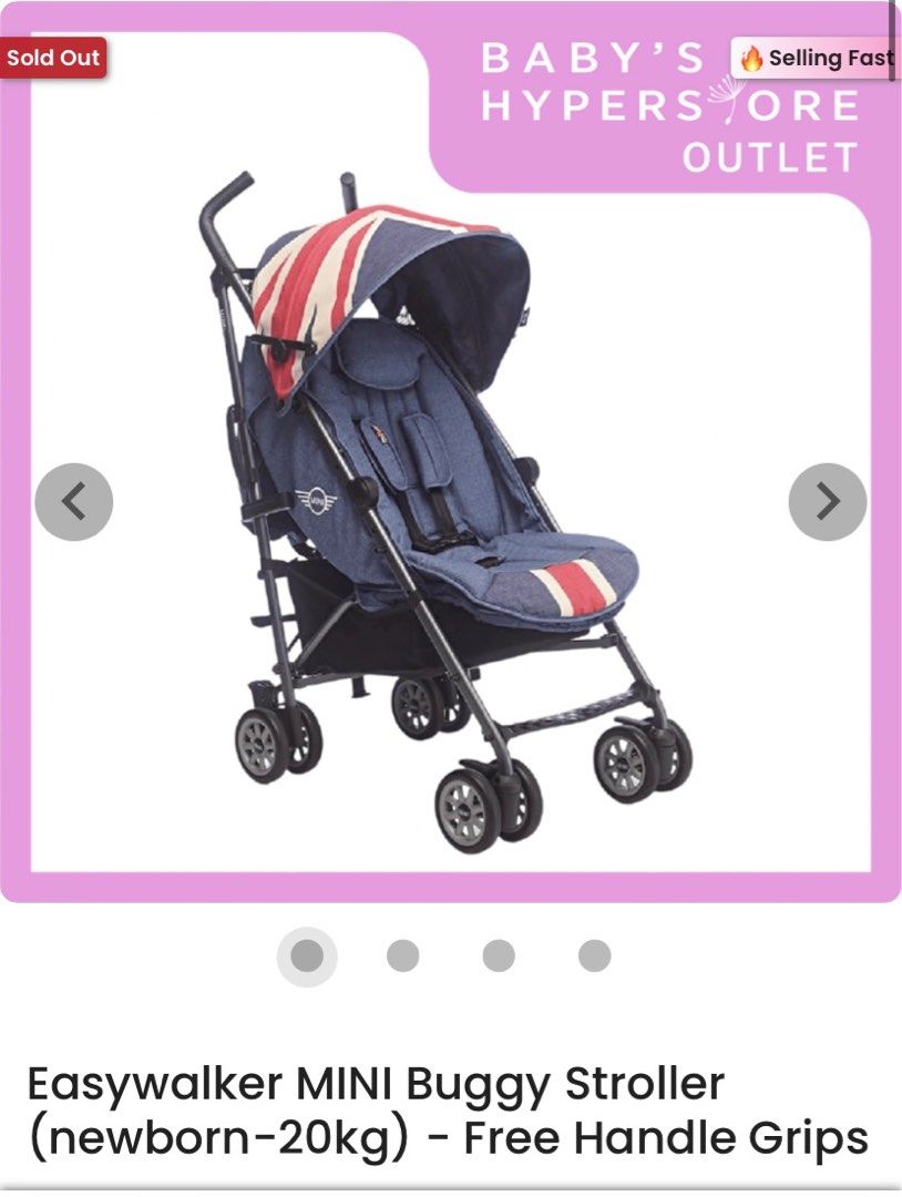 Easywalker union jack vintage sales