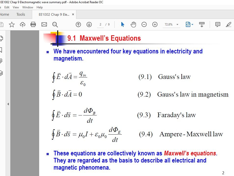 EE1002 Physics Foundation for EEE NTU EEE Notes, Quiz, Past Year Paper ...