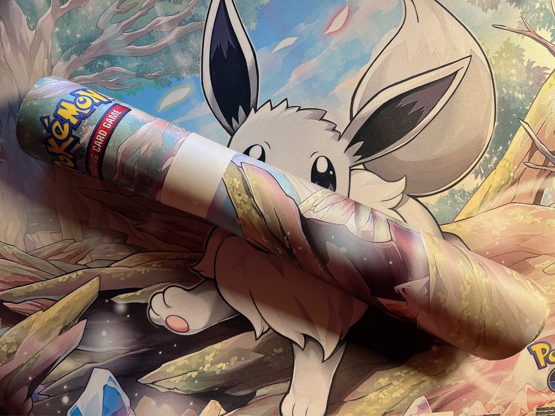 Eevee Playmat Pokemon TCG, Hobbies & Toys, Toys & Games on Carousell
