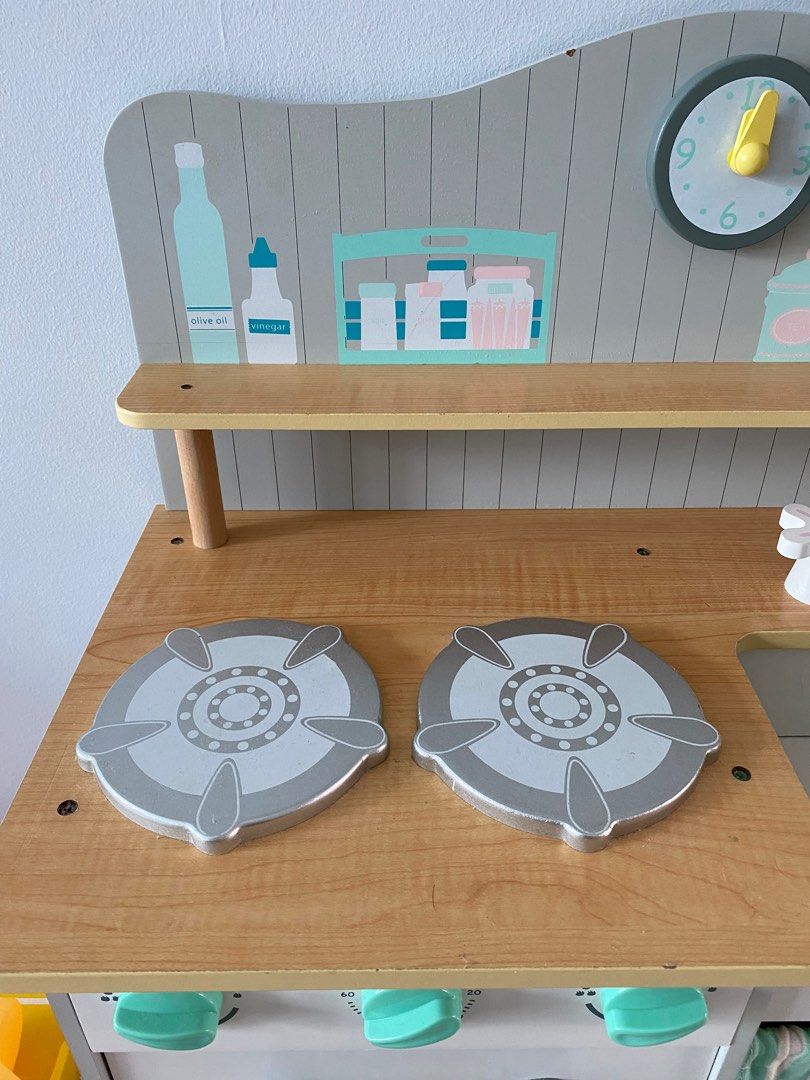 ELC Wooden Kitchen Set, Hobbies & Toys, Toys & Games on Carousell