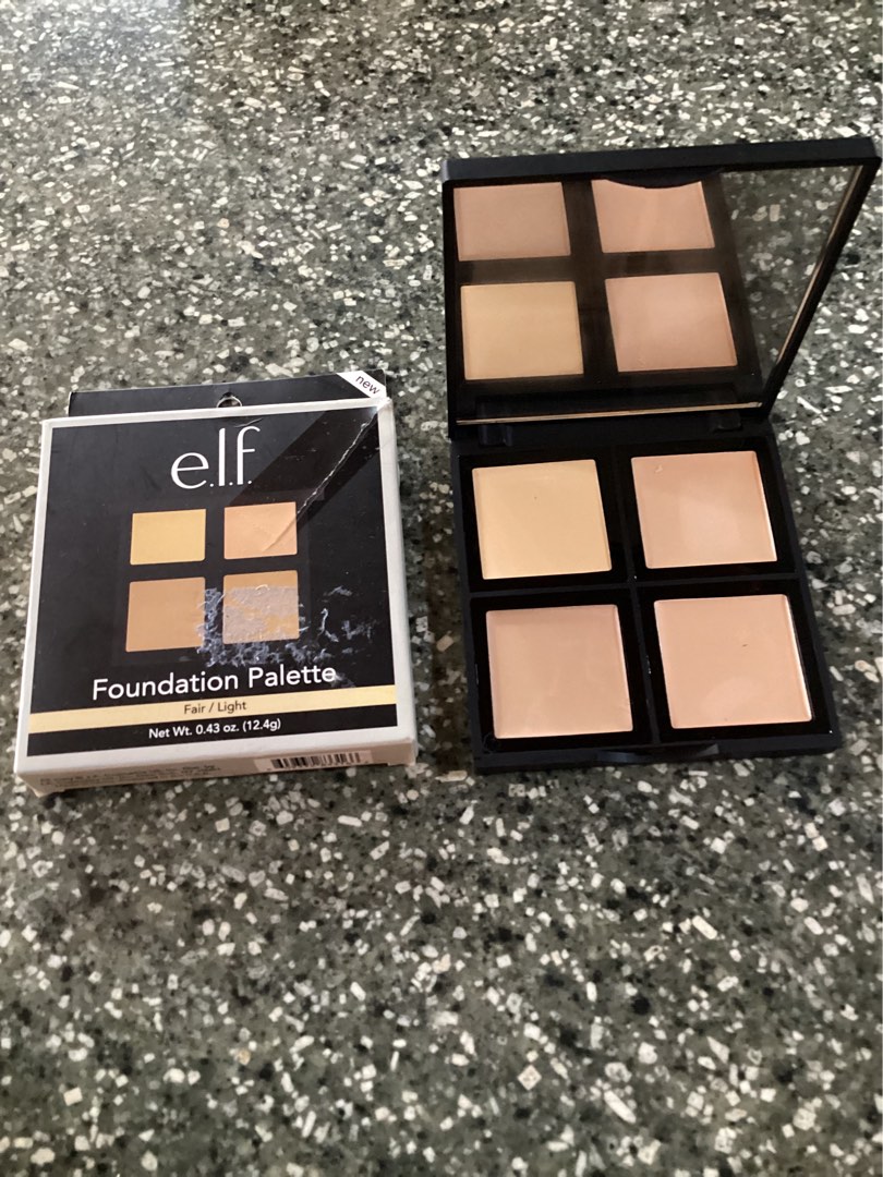 e.l.f. Foundation Palette, Beauty & Personal Care, Face, Makeup on