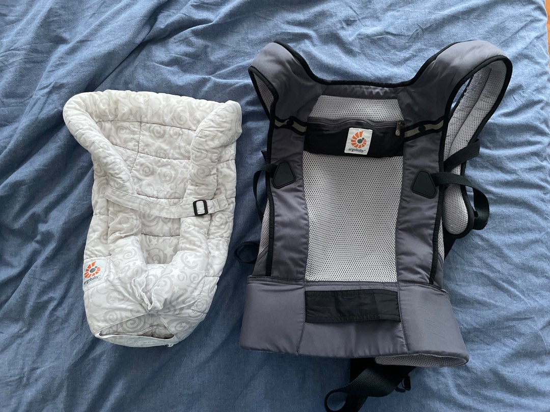 Ergo baby carrier with new born insert, Babies & Kids, Going Out