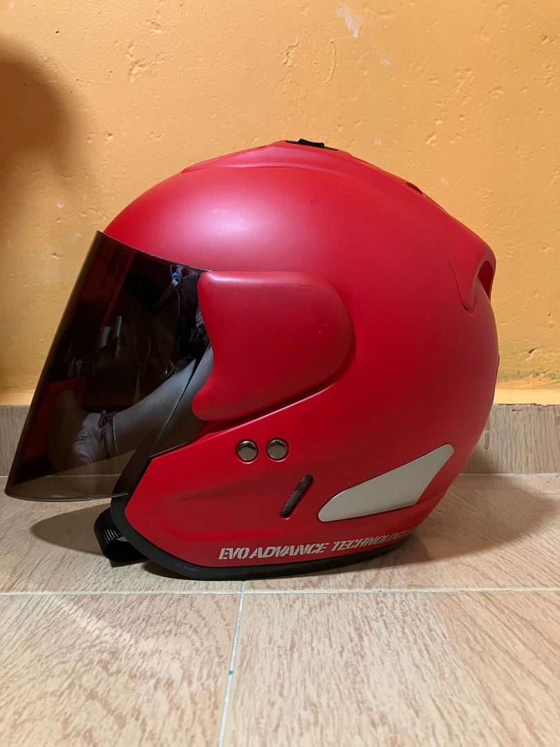 evo-helmet-motorcycles-motorcycle-accessories-on-carousell