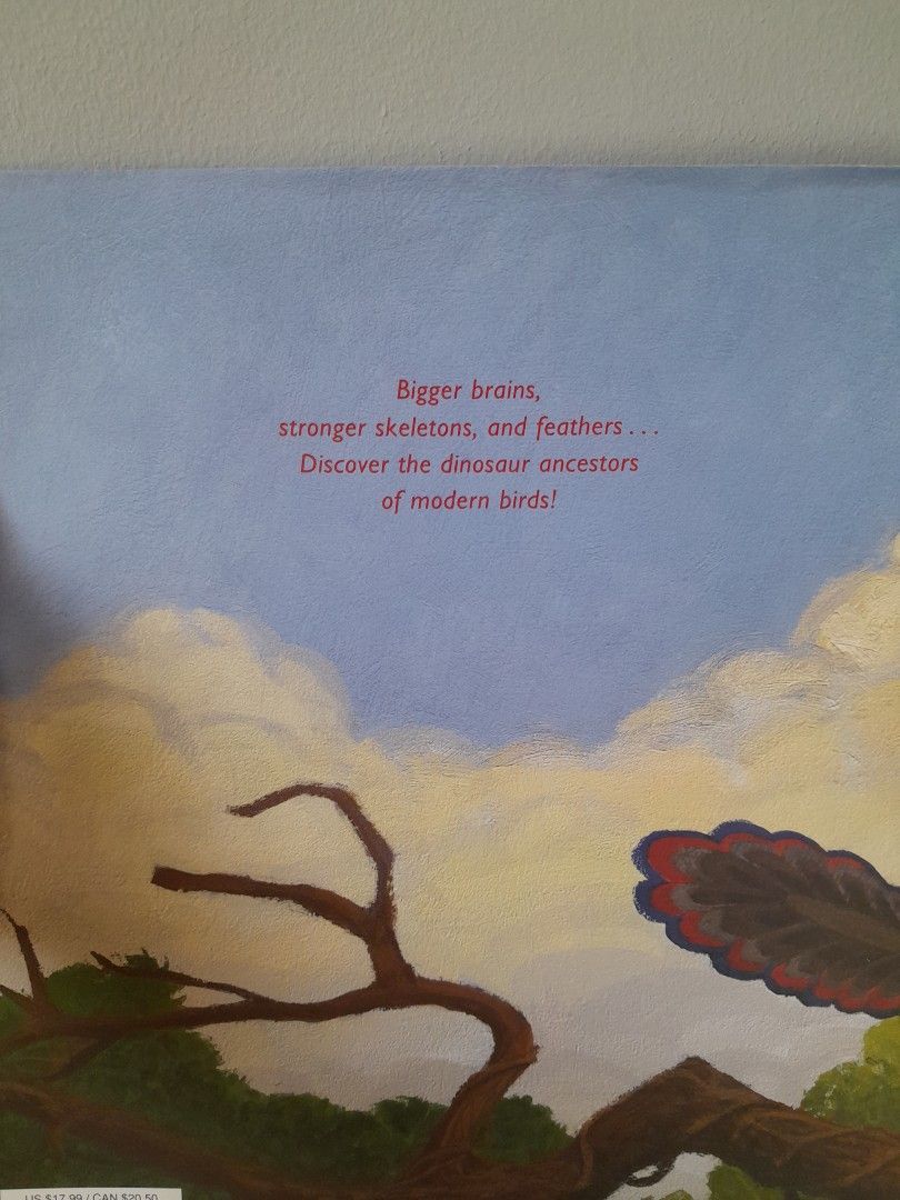 Feathered Dinosaurs (Category: Children's Books) located in Pasig City. Submitted by three.babybears (Listing ID 1211210513, Image 3). Description: Hardcover book with dust jacket first page and last page were taped (please see last 2 photos).