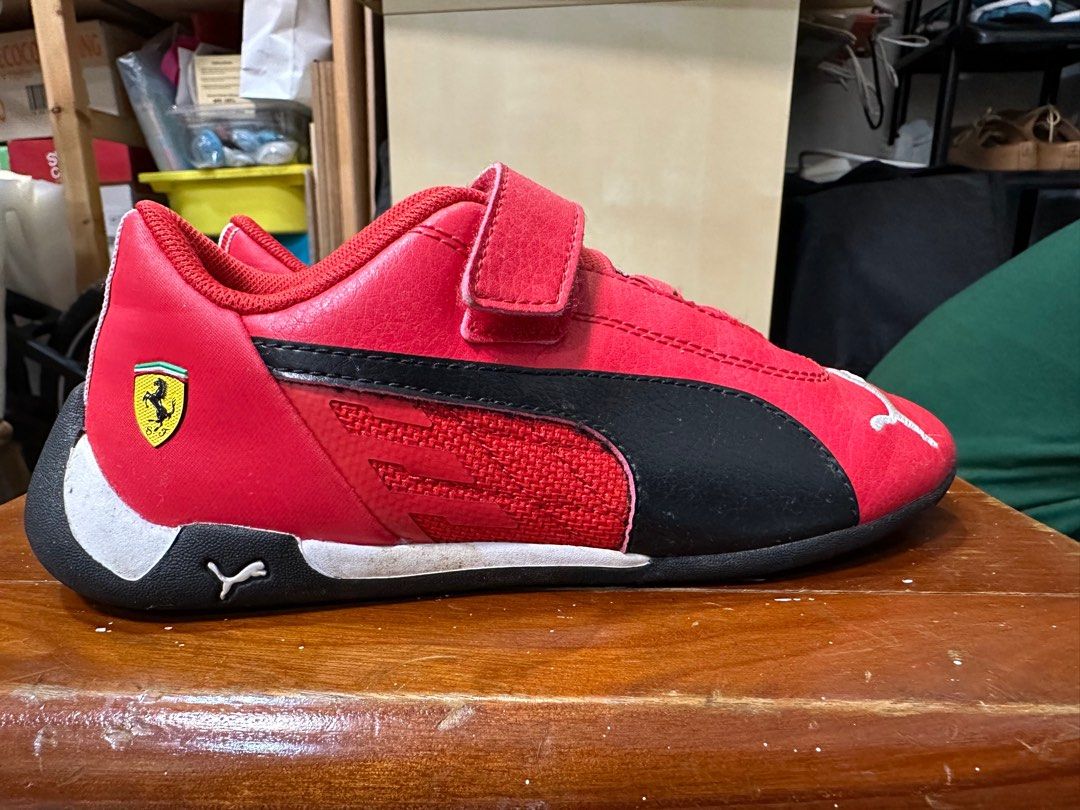 Ferrari Puma race shoes Uk 11, & Kids, Babies & Kids on Carousell