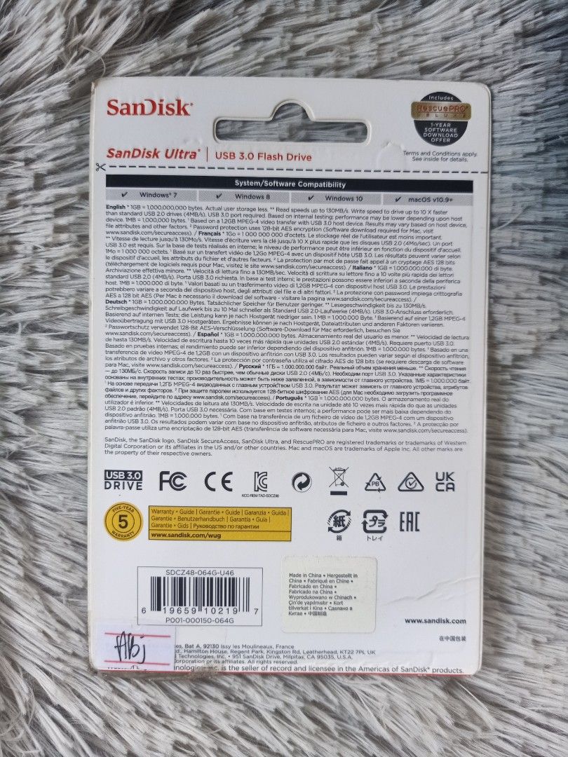 Flashdrive Sandisk 64gb, Mobile Phones & Gadgets, Mobile & Gadget ...
