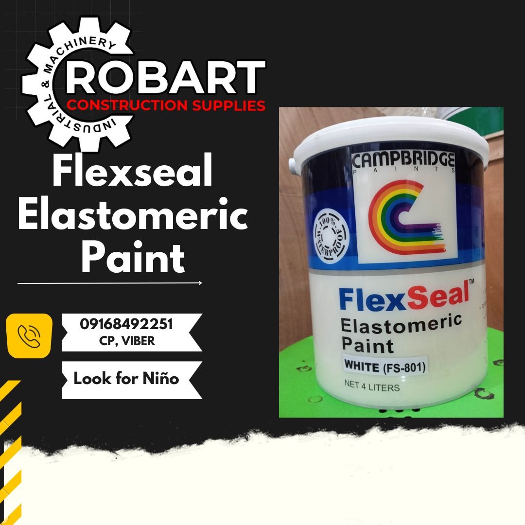 Flexseal Elastomeric Paint, Commercial & Industrial, Construction Tools