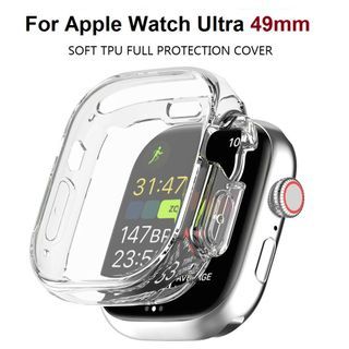 For Apple Watch Ultra 49mm Premium Clear TPU Full Protection Cover