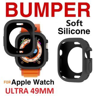 For Apple Watch Ultra 49mm Silicone Protection Bumper Cover