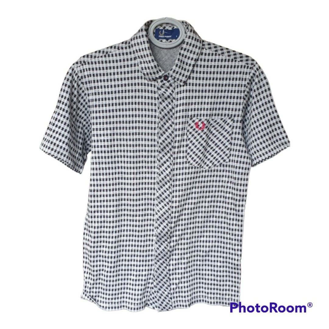 Fred perry store button down shirt