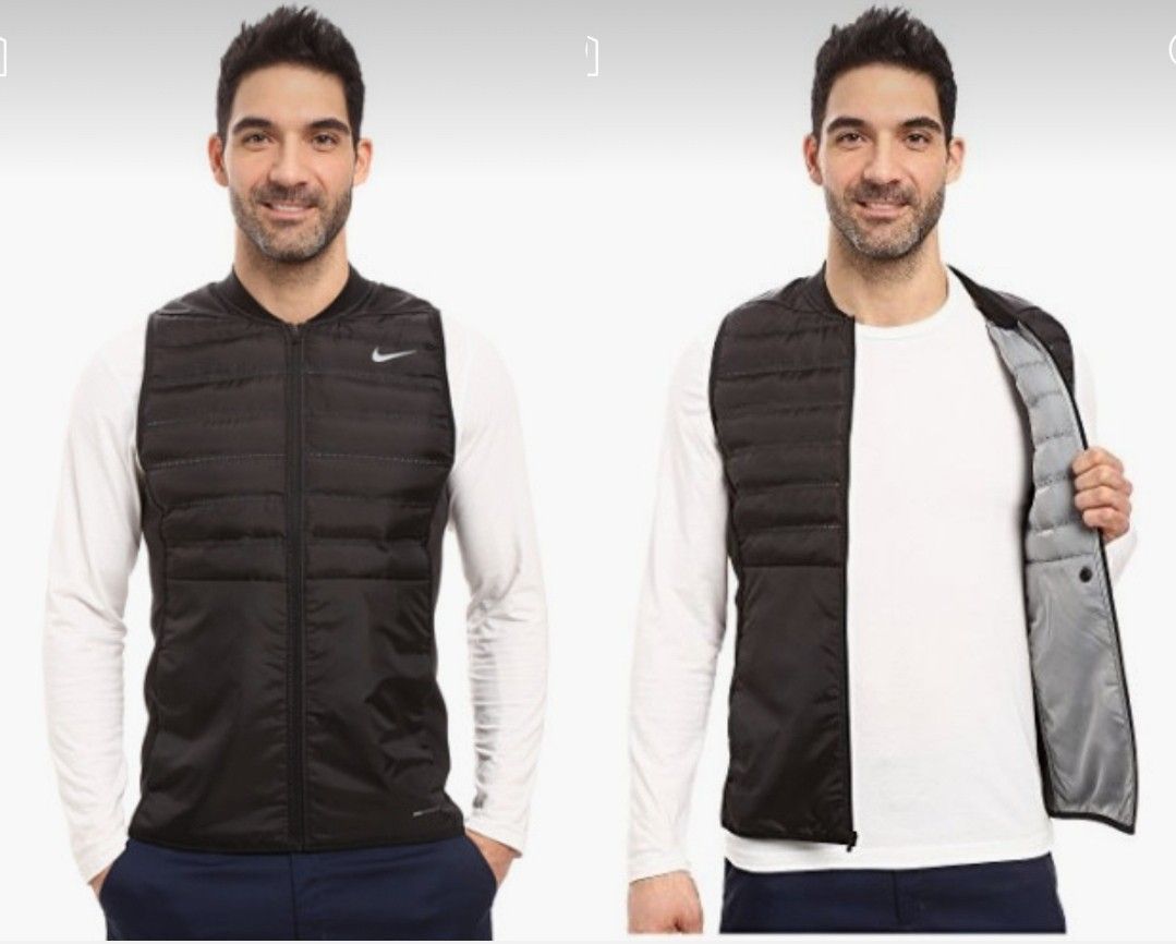Free SF Nike Aeroloft Golf Lightweight Thermal Vest, Men's Fashion