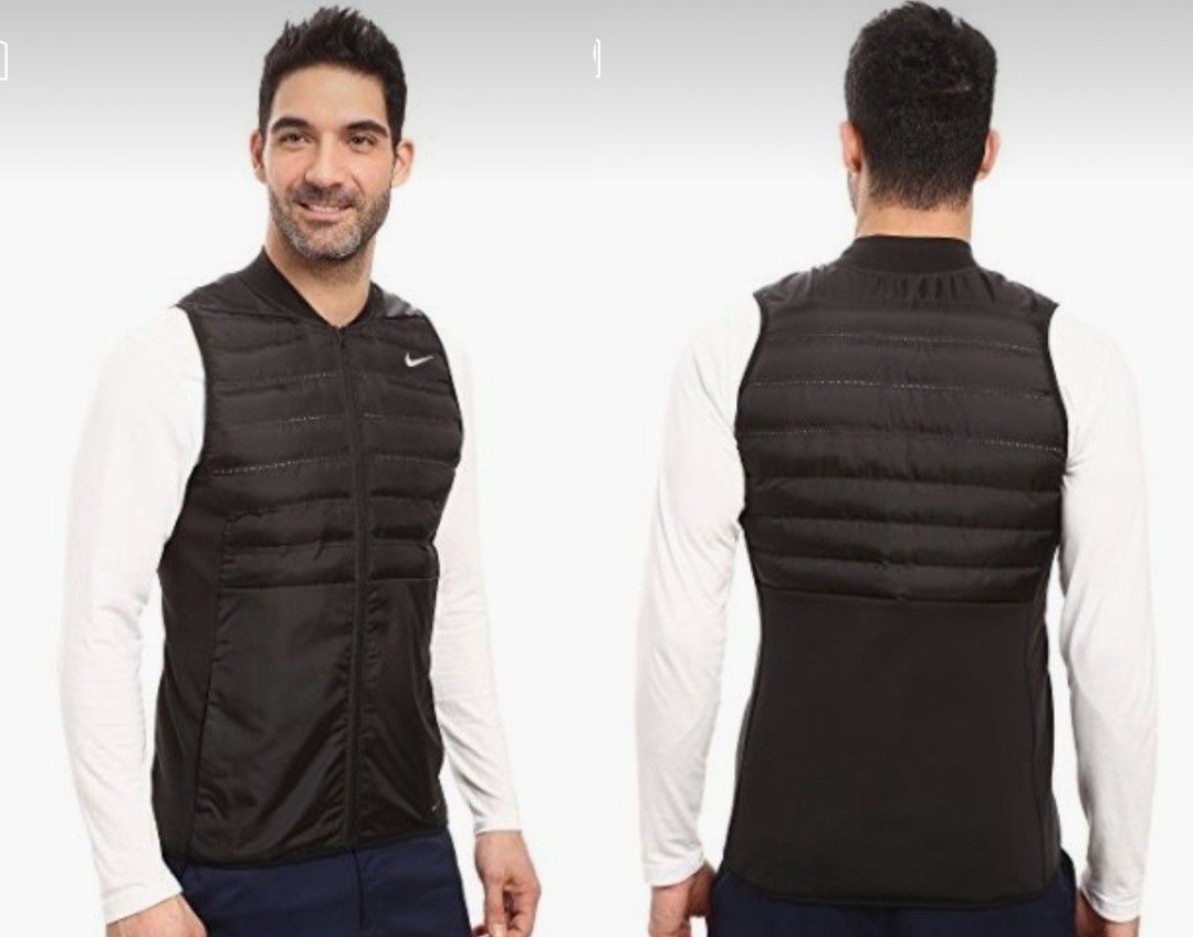 Free SF Nike Aeroloft Golf Lightweight Thermal Vest, Men's Fashion