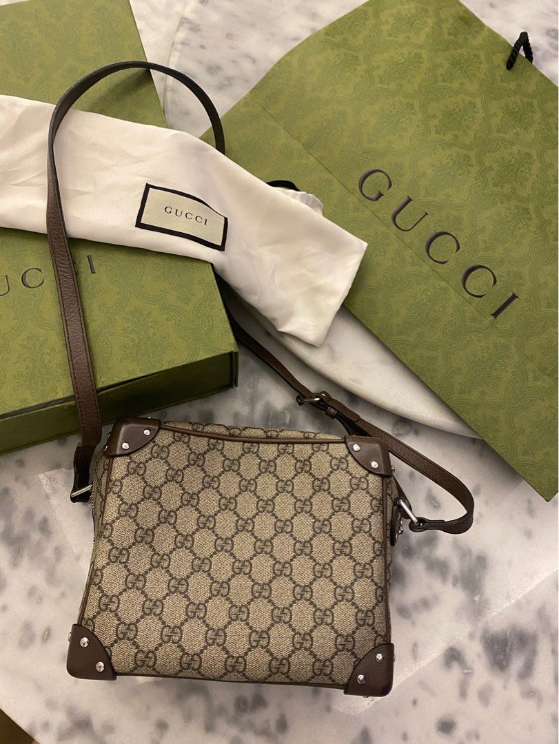 FULL SET GUCCI SOFT TRUNK, Luxury, Bags & Wallets on Carousell